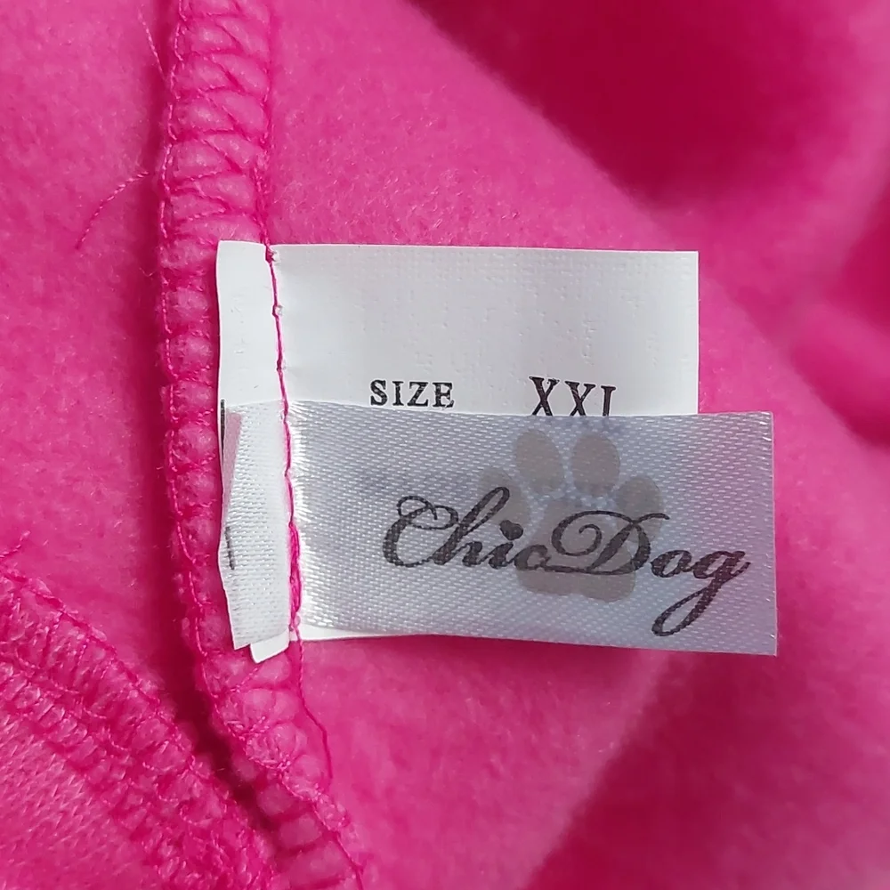Petderland dog hoodie pink size XXL‎